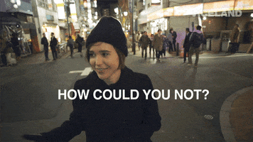 How Could You Not Ellen Page GIF by GAYCATION with Ellen Page and Ian Daniel