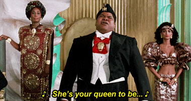 redonslacker queen coming to america queen to be GIF
