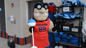 Happy University Of Dayton GIF by Dayton Flyers
