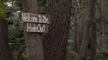 welcome to the hideout camping GIF by The Bachelor