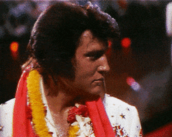 Shocked Elvis Presley GIF