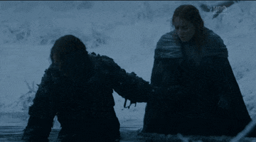 piotrek game of thrones theon greyjoy not freezing balls off GIF