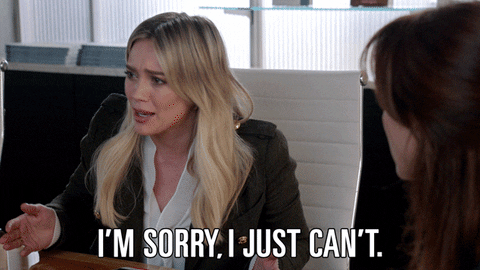 I Cant Over It GIF by YoungerTV - Find & Share on GIPHY