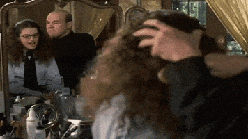 redonslacker hair beyonce ouch brush GIF