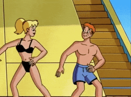 Swimsuit Dancing GIF by Archie Comics