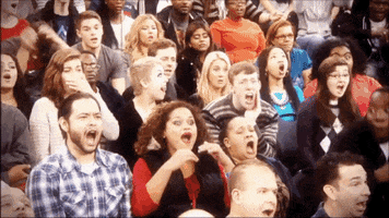 audience mind blown GIF by The Maury Show