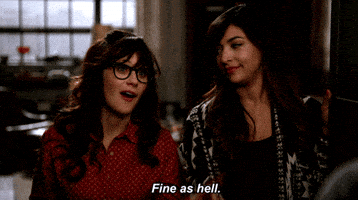 Zooey Deschanel Flirting GIF by New Girl
