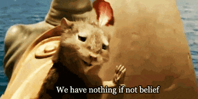 retro narnia reepicheep GIF