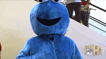 cookie monster cosplay GIF by Comic-Con HQ