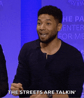 Jussie Smollett The Streets Are Talkin GIF by The Paley Center for Media