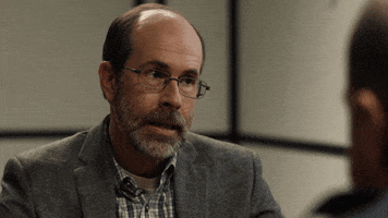 brian huskey my girlfriend exploded GIF by People of Earth TBS