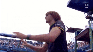 hands up win GIF by Tennis Channel