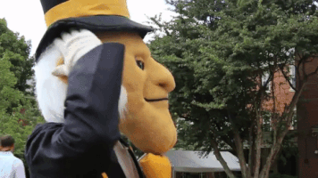 Wake Forest Mascot GIF by Wake Forest University
