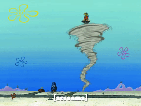 spongebob tornado