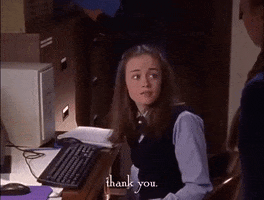 season 2 thank you GIF by Gilmore Girls 