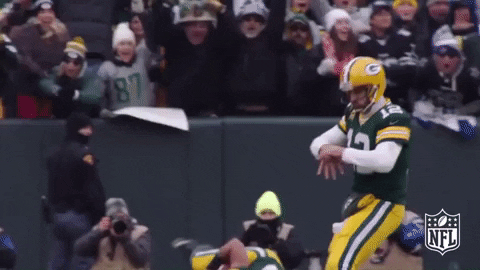 green bay packers belt GIF by NFL