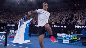 Excited Lets Go GIF by Australian Open