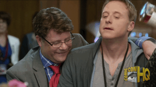 let's do this alan tudyk GIF by Comic-Con HQ