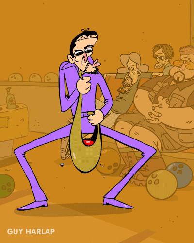 guyharlap happy animation cool crazy GIF