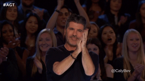 simon cowell thumbs up GIF by America's Got Talent
