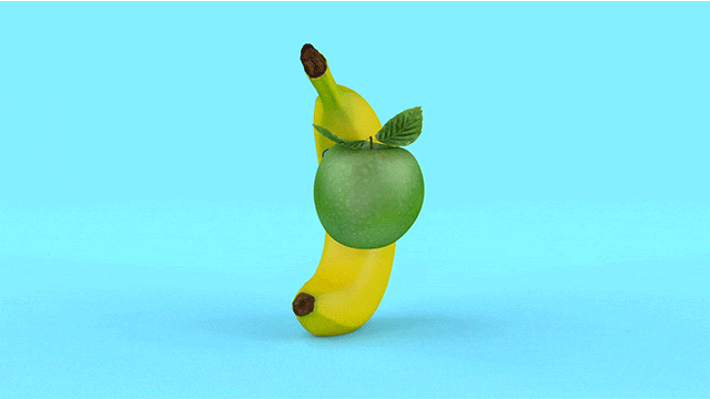 Что больше любите из фруктов бананы или яблоки