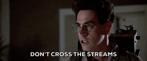 Harold Ramis Dont Cross The Streams GIF by Ghostbusters