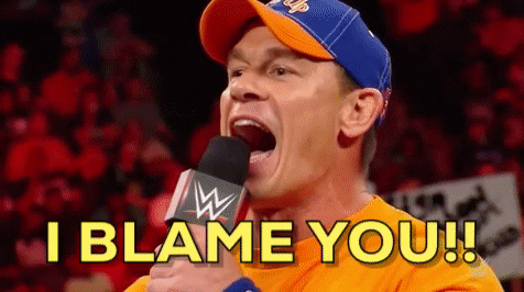Blame You GIF by WWE - Find & Share on GIPHY