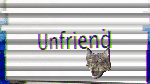 Image result for unfriend gif