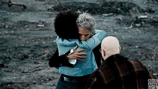 Doctor Who Hug Gif By Bbc America Find Share On Giphy