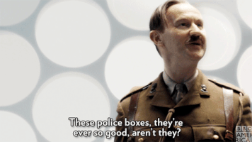 doctor who police box GIF by BBC America