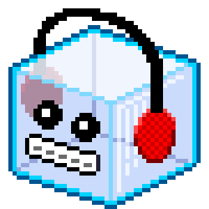 Freezing Ice Cube Sticker