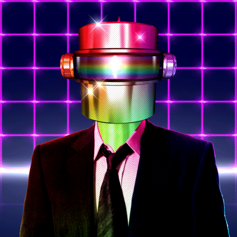80S Robot GIF by Omer Studios