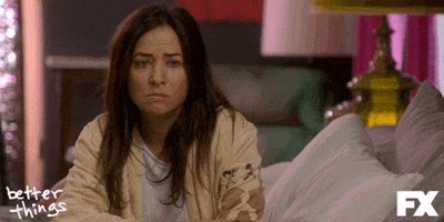 pamela adlon surprise GIF by Better Things 