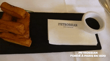french fries restaurant GIF by Petrossian