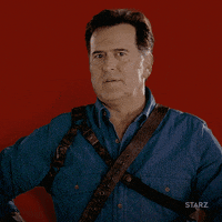 disappointed season 3 GIF by Ash vs Evil Dead