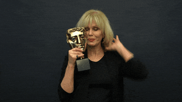 joanna lumley awards GIF by BAFTA