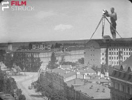 man with a movie camera GIF by FilmStruck