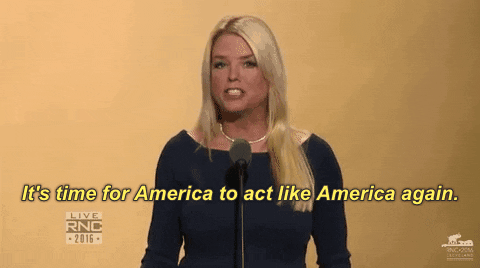 its time for america to act like america again