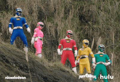 Power Rangers Nickelodeon GIF by HULU - Find & Share on GIPHY