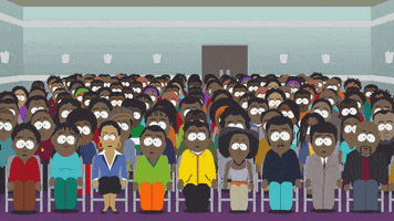 black rights crowd GIF by South Park 