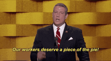 tim ryan our workers deserve a piece of the pie GIF by Democratic National Convention