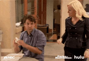 joking parks and recreation GIF by HULU