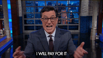 stephen colbert money GIF by The Late Show With Stephen Colbert