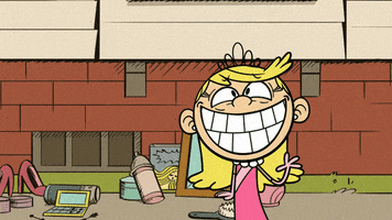 the loud house smiling GIF by Nickelodeon