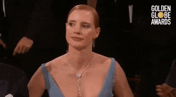 Jessica Chastain Dancing GIF by Golden Globes