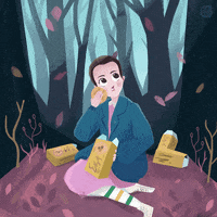Stranger Things Illustration GIF by chica espinaca