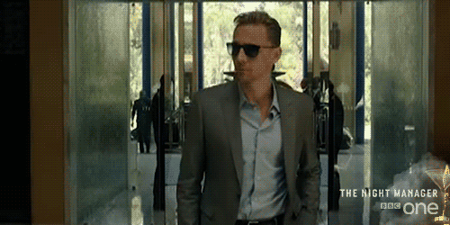 Tom Hiddleston Sunglasses GIF by BBC - Find & Share on GIPHY