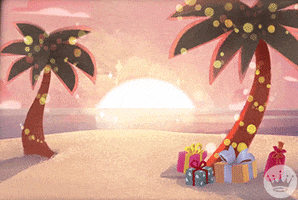 Tropical Merry Christmas GIF by Hallmark eCards