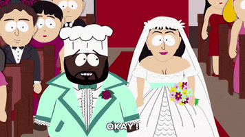 wedding chef GIF by South Park 