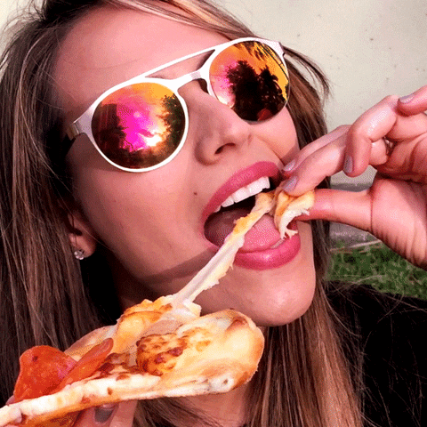 Girl cheese gif by pizza hut - find & share on giphy